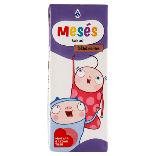 MESÉS UHT zsírszegény laktózmentes kakaós tej 200 ml