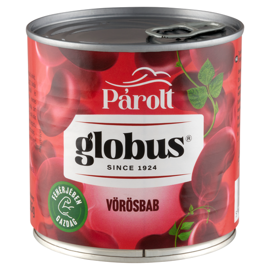 GLOBUS Párolt vörösbab 326 g