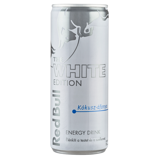 Red Bull The White Edition Energiaital Kókusz és Áfonya Ízesítéssel 250 ml