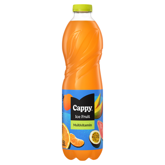 Cappy Ice Fruit Multivitamin szénsavmentes vegyesgyümölcs ital mangosztán ízesítéssel 1,5 l