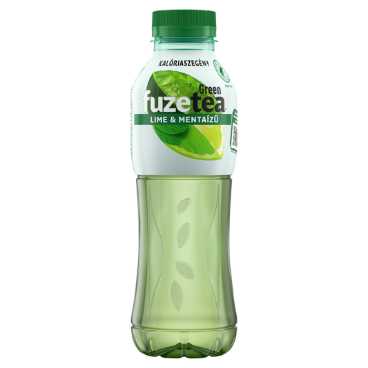 fuzetea szénsavmentes lime- és mentaízű üdítőital zöld tea kivonattal 500 ml