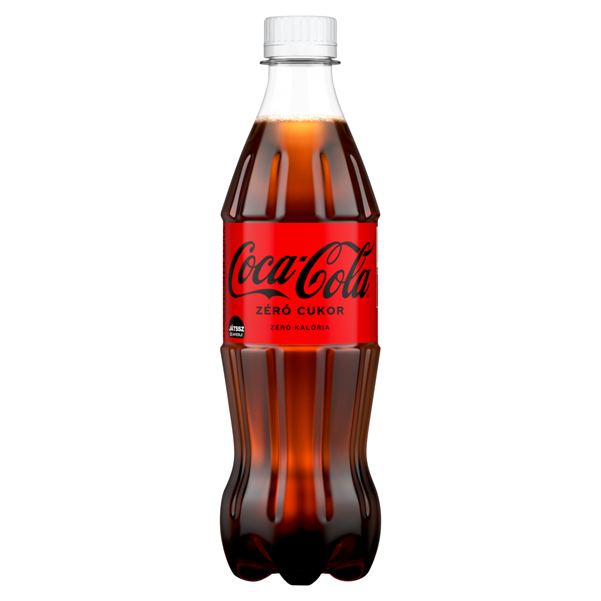 Coca Cola Coca-Cola zéró cukor colaízű energiamentes szénsavas üdítőital édesítőszerekkel 500 ml