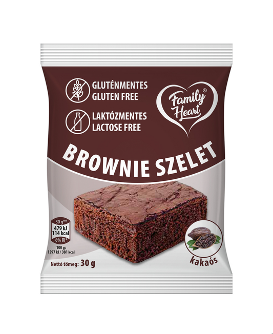 Family Heart kakaós brownie szelet 30 g