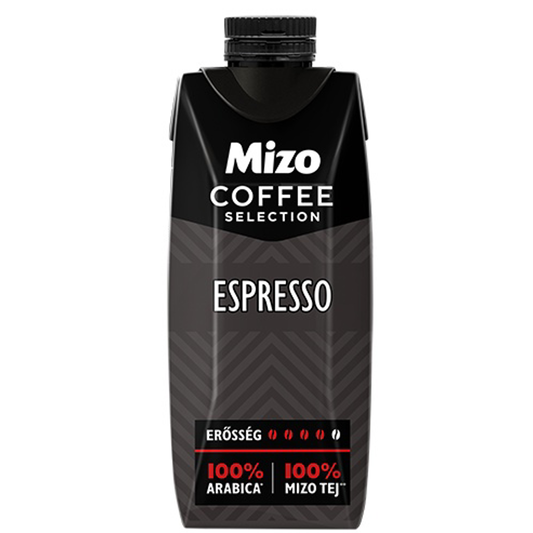 Mizo Coffee Selection Espresso UHT zsírszegény kávés tej 250 ml
