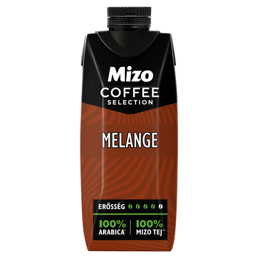 Mizo Coffee Selection Melange UHT zsírszegény kávés tej 250 ml