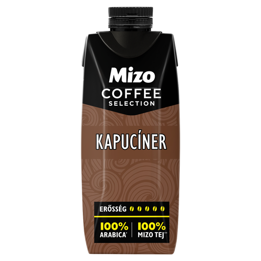 Mizo Coffee Selection Kapucíner UHT zsírszegény kávés tej 250 ml