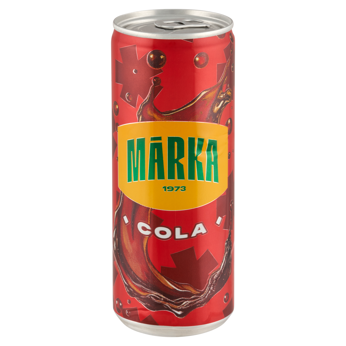 MÁRKA colaízű szénsavas üdítőital cukorral és édesítőszerekkel 0,25 l