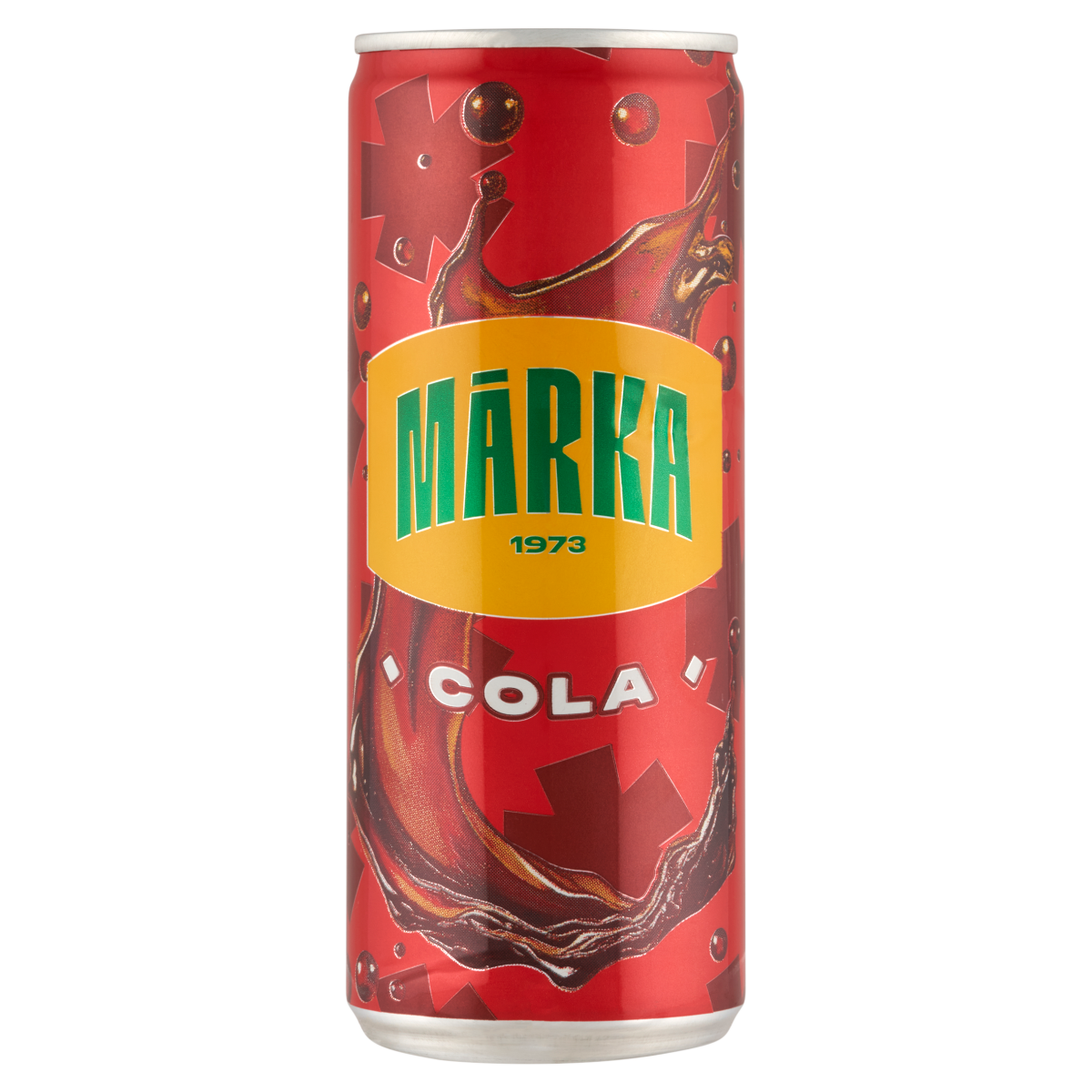 MÁRKA colaízű szénsavas üdítőital cukorral és édesítőszerekkel 0,25 l