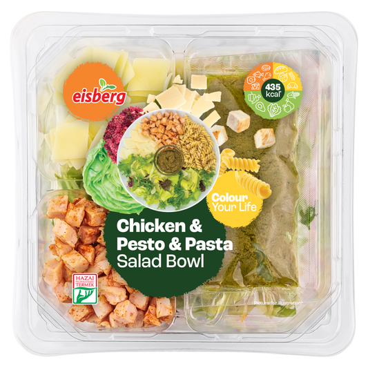 Eisberg Pestó & Csirke Színes Salátatál 250 g