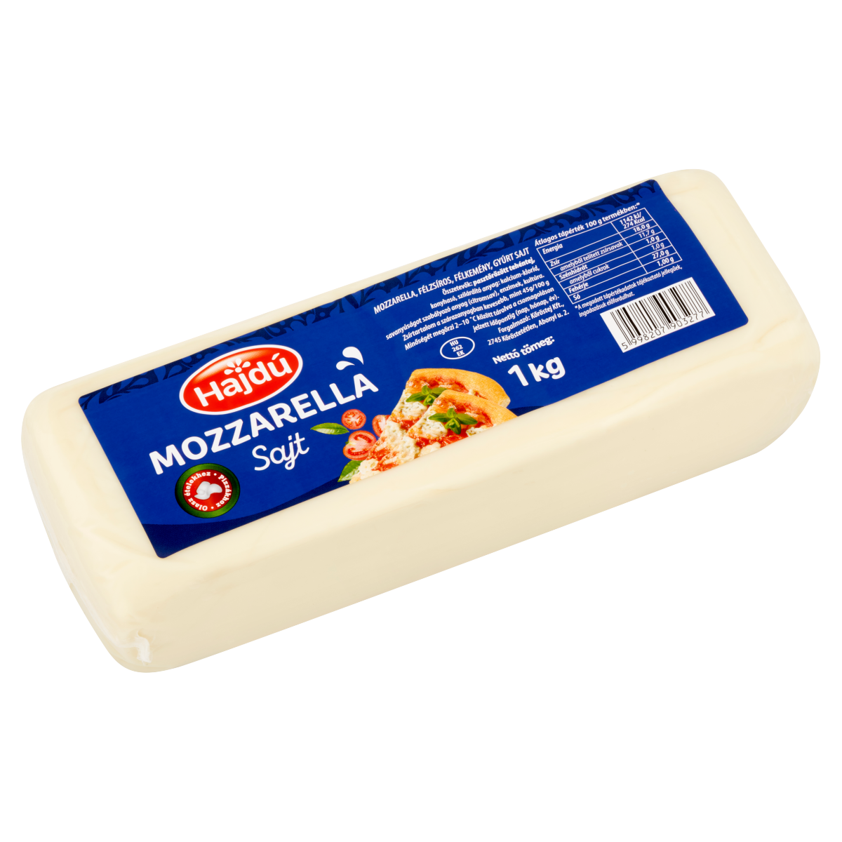 Hajdú mozzarella sajt 1 kg