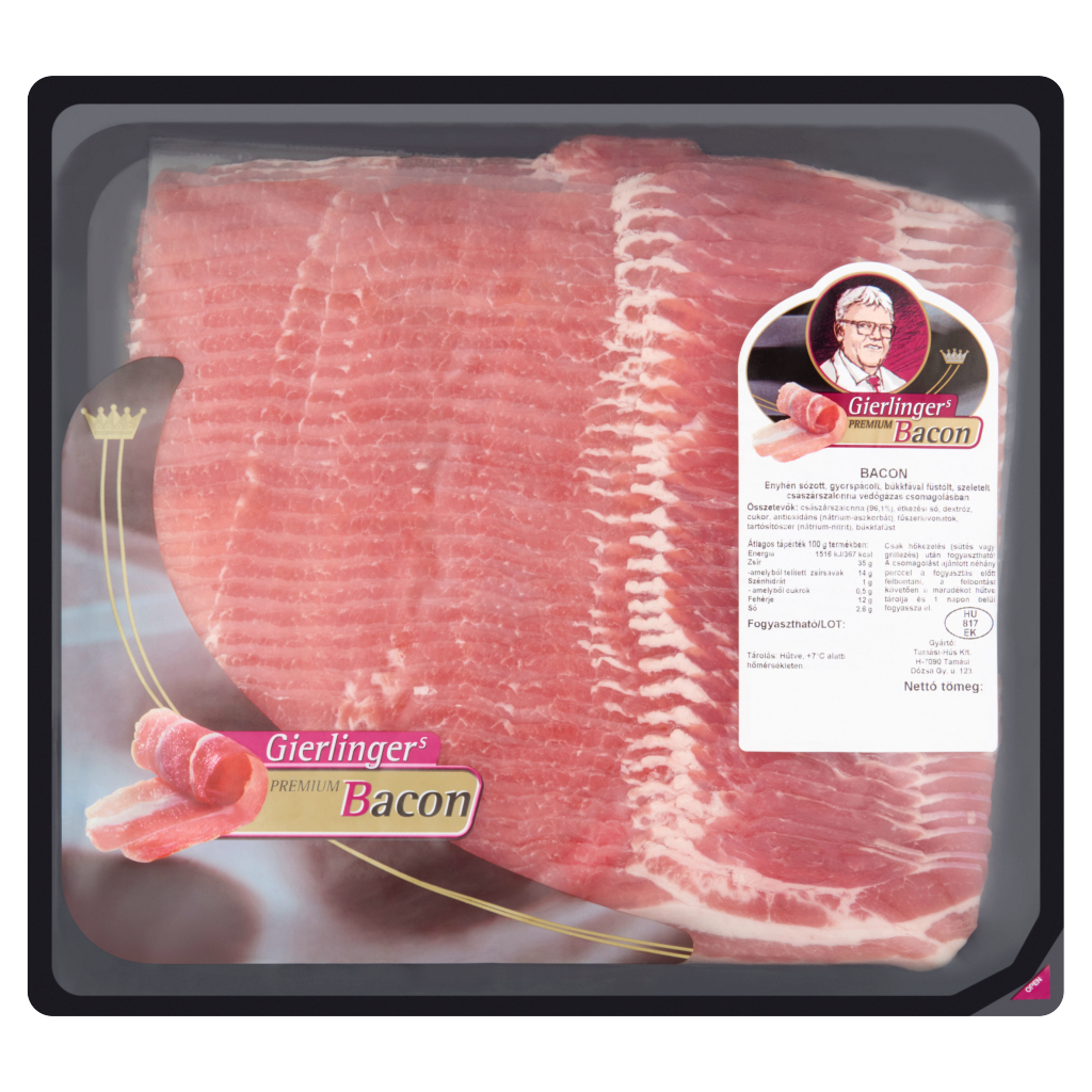 Tamási Gierlinger szeletelt bacon szalonna 1 kg