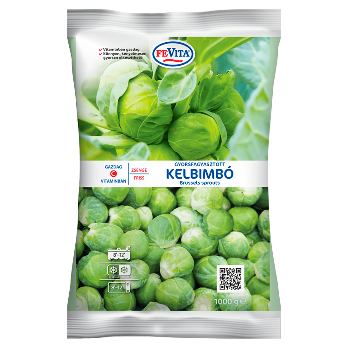 Fevita Gyorsfagyasztott Kelbimbó 1 kg