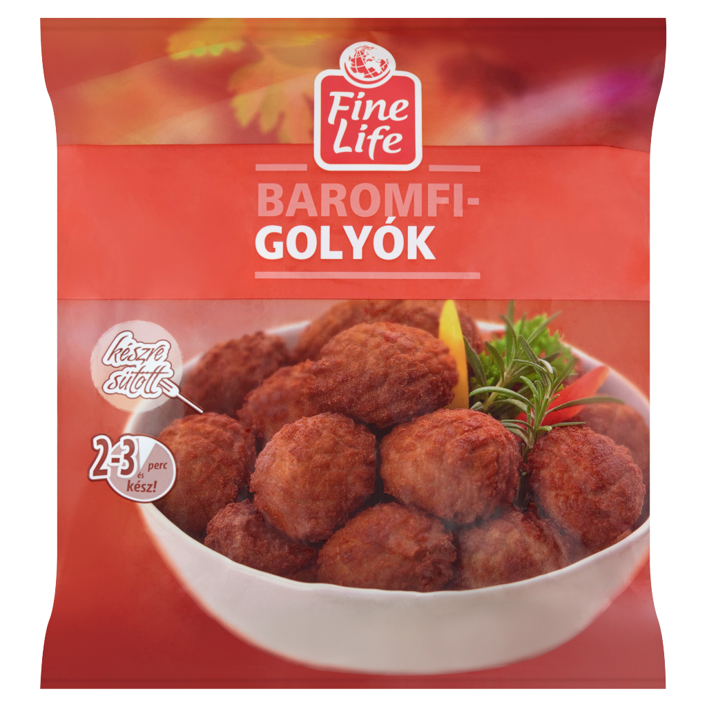 Fine Life Gyorsfagyasztott Baromfigolyók 750 g