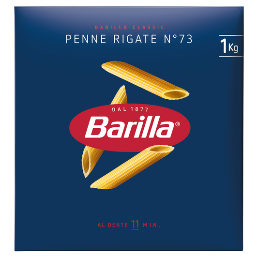 Barilla Penne Rigate apró durum száraztészta 1 kg
