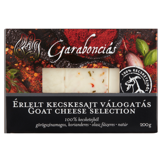Garabonciás érlelt kecskesajt válogatás 200 g
