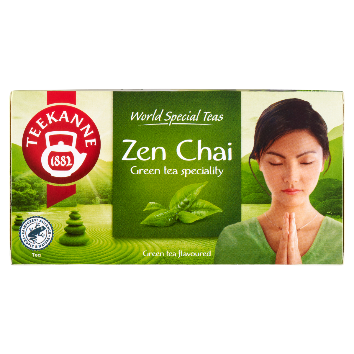 TEEKANNE Zen Chai citrom és mangó ízesítésű zöld tea 20 filter 35 g