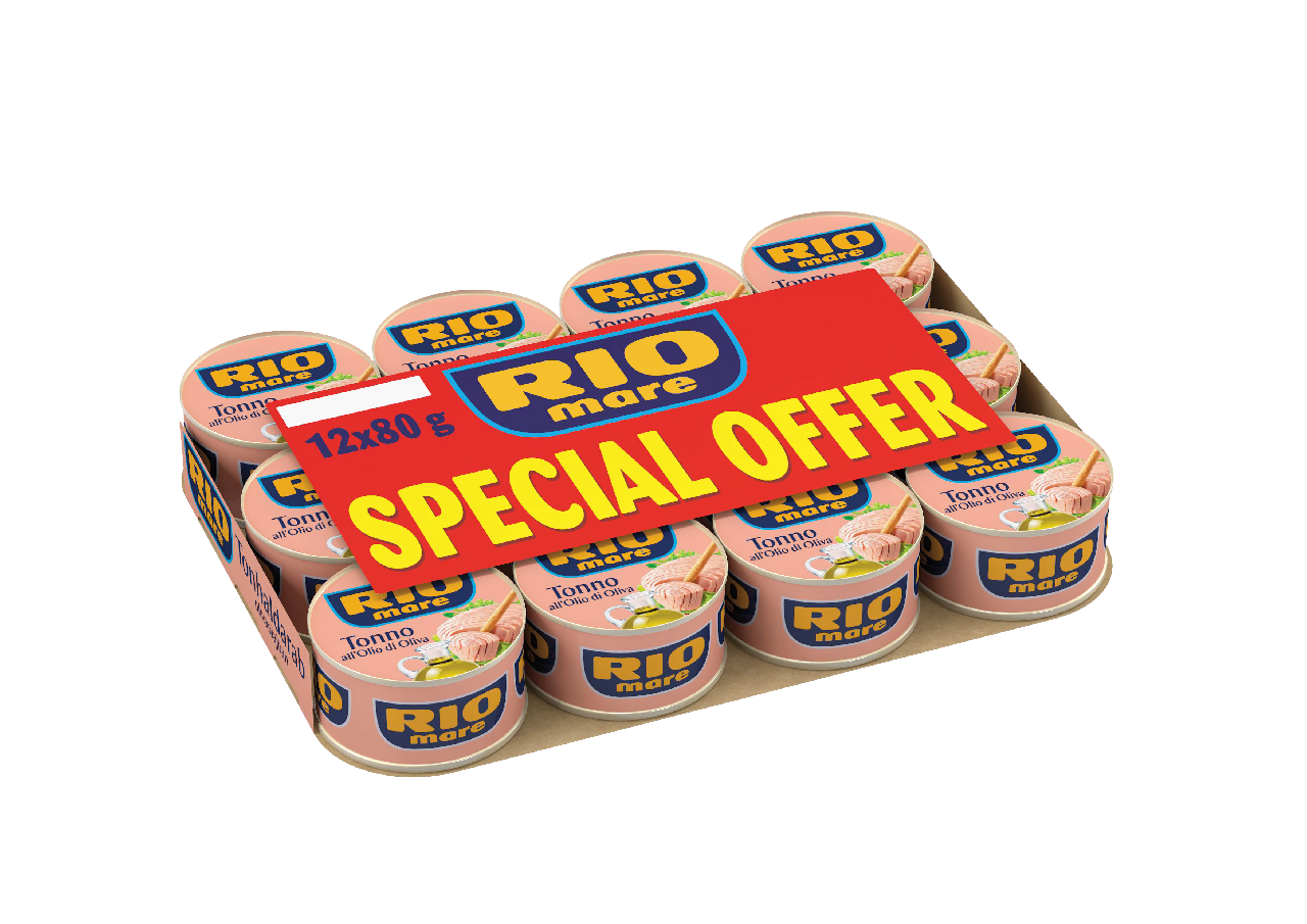 RIO mare tonhaldarab olívaolajban 12 x 80 g