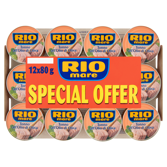 RIO mare tonhaldarab olívaolajban 12 x 80 g