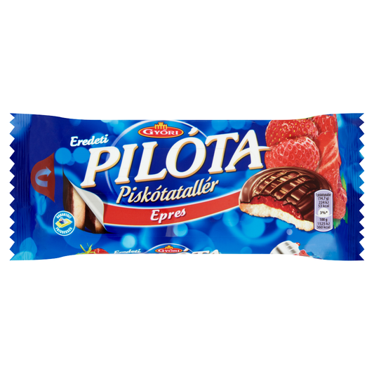 GYŐRI Pilóta epres piskótatallér 147 g