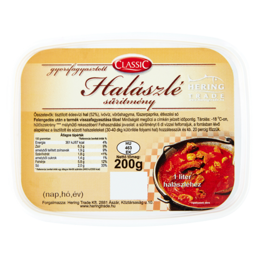 Classic Gyorsfagyasztott Halászlé Sűrítmény 200 g