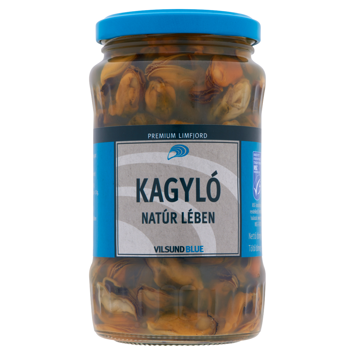 Vilsund Blue Kagyló Natúr Lében 350 g