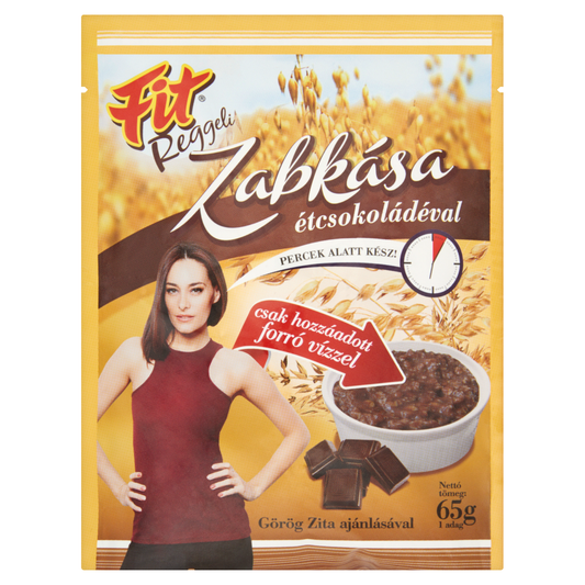 Fit Reggeli Fit zabkása étcsokoládéval 65 g
