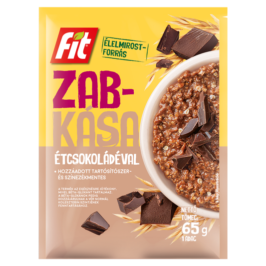 Fit Reggeli Fit zabkása étcsokoládéval 65 g
