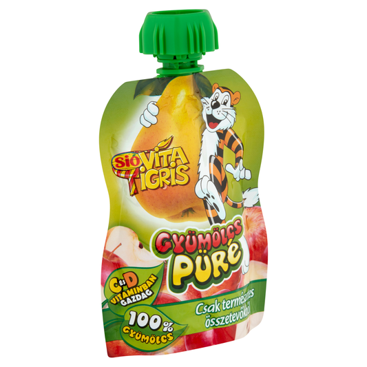SIÓ Vitatigris alma-körte-szőlő gyümölcspüré 90 g