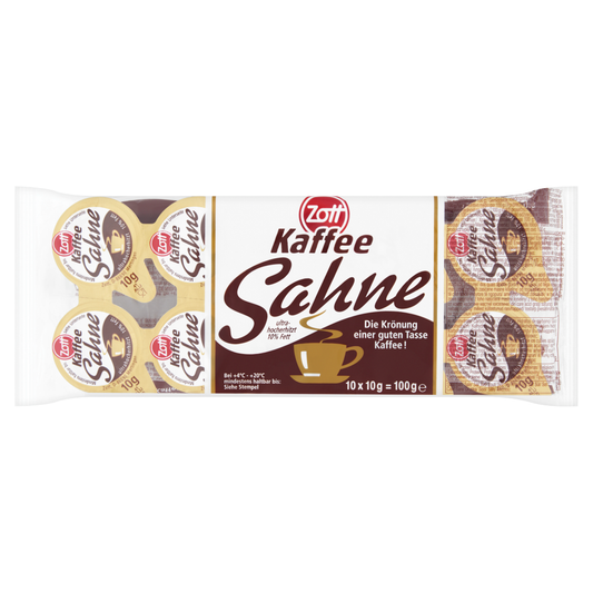 ZOTT ultrapasztőrözött kávétejszín 10 x 10 g (100 g)