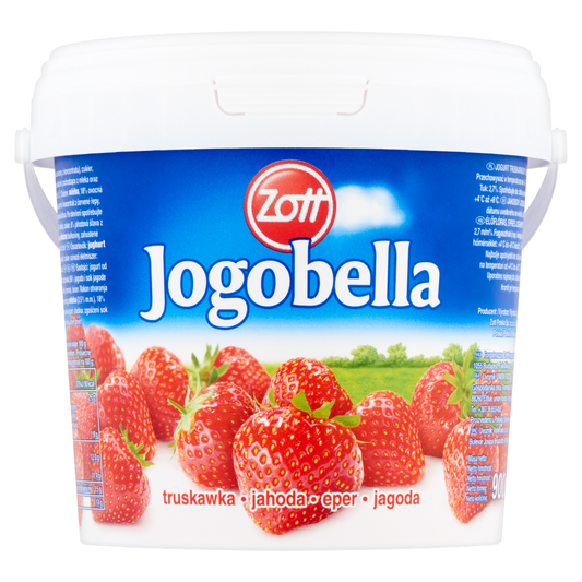ZOTT Jogobella élőflórás, epres joghurt 900 g