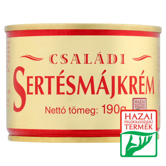 CSALÁDI sertésmájkrém 190 g