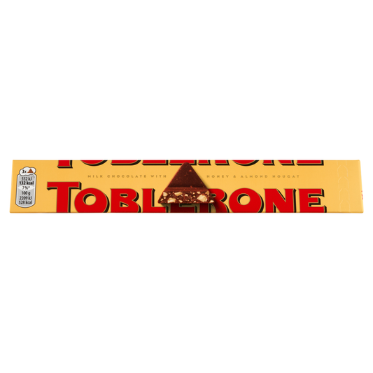 TOBLERONE tejcsokoládé mézzel és mandulával 100 g