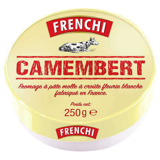 FRENCHI Nemespenésszel Érő Zsíros Lágy Camembert Sajt 250 g