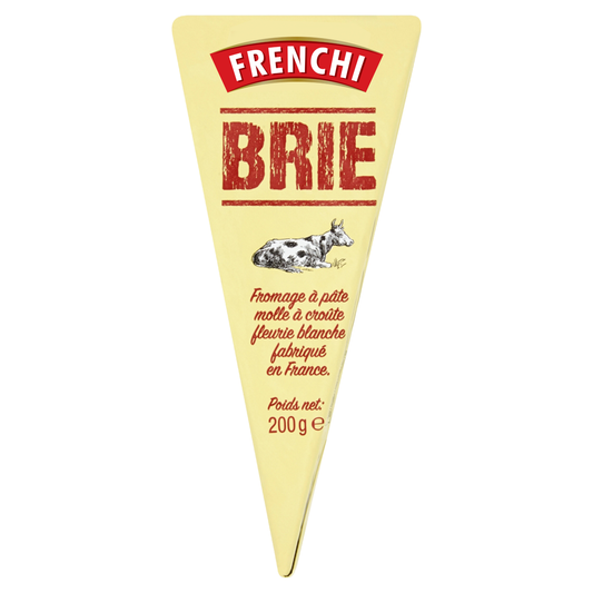 FRENCHI Fehér Nemespenésszel Érlelt Zsírdús Lágy Brie Sajt 200 g