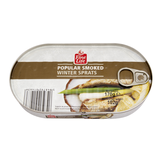Fine Life Füstölt Sprotni Növényi Olajban 170 g