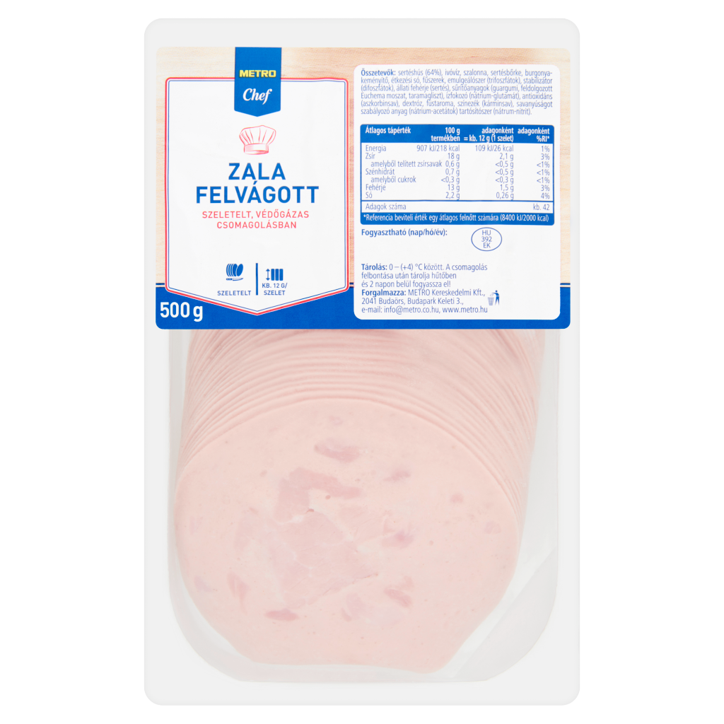 METRO Chef Szeletelt Zala Felvágott 500 g