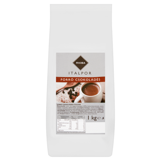 RIOBA Forró Csokoládés Instant Italpor 1 kg